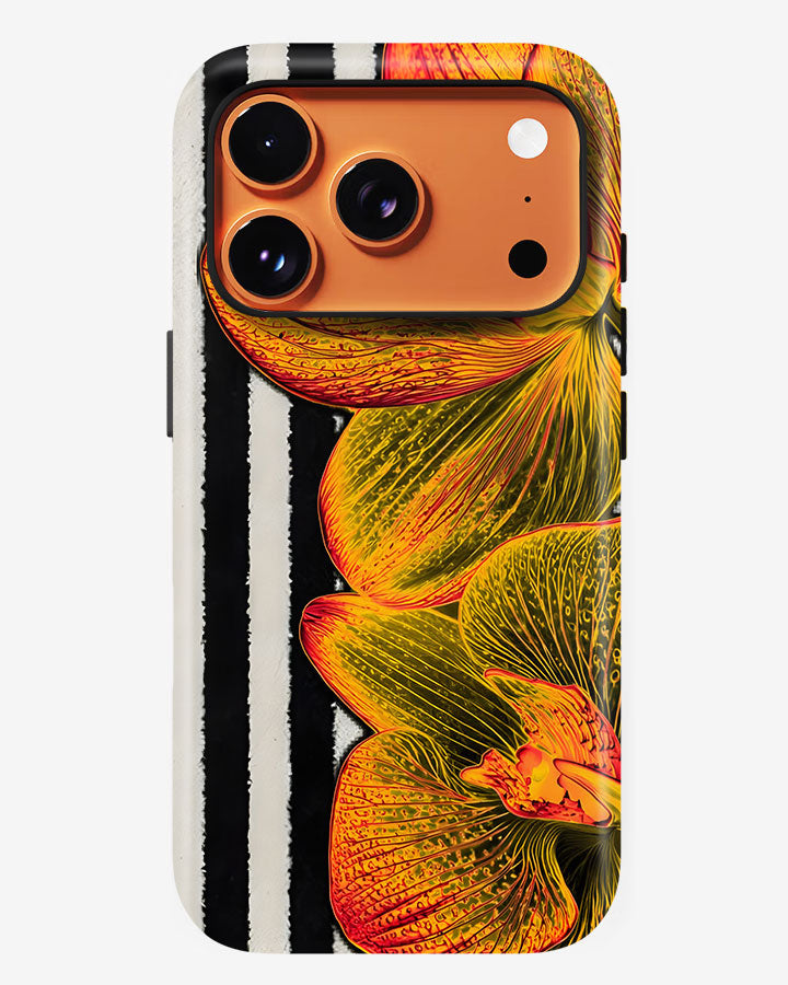 Inferno Petals Glossy Armour Shell Phone Cover