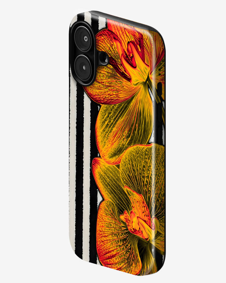 Inferno Petals Glossy Armour Shell Phone Cover