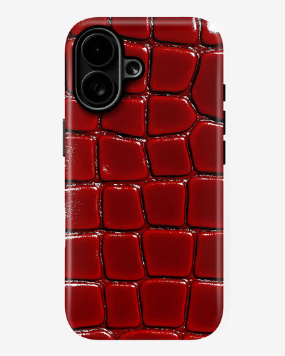 Ruby Chrome Rouge Glossy Armour Shell Phone Cover