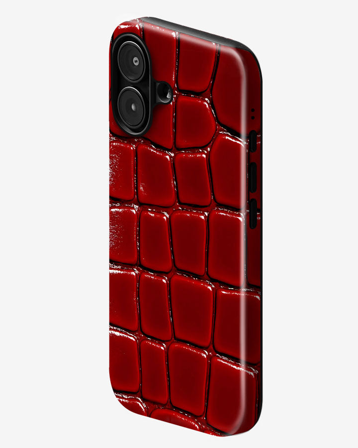 Ruby Chrome Rouge Glossy Armour Shell Phone Cover