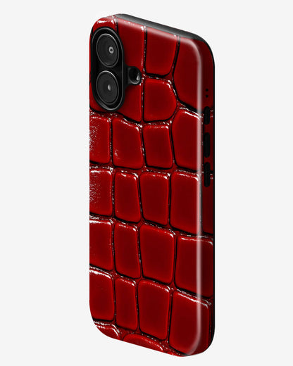 Ruby Chrome Rouge Glossy Armour Shell Phone Cover