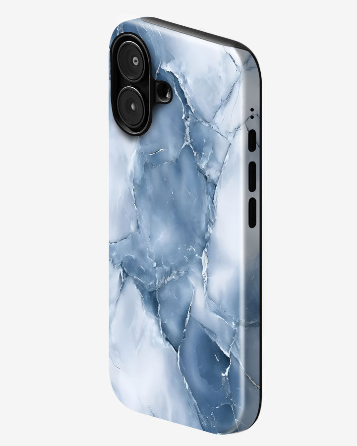 Arctic Veil Glacier Mist Glossy Armour Shell Phone Cover