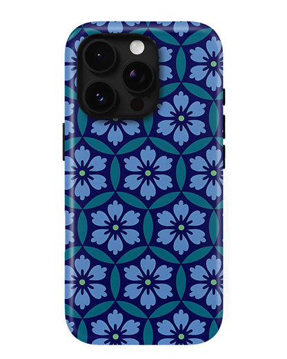 Periwinkle Pop Glossy Armour Shell Phone Cover