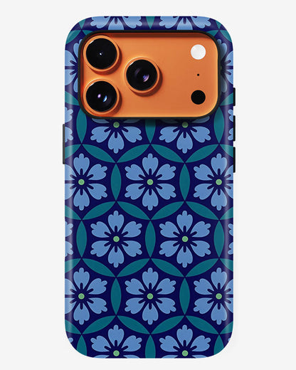 Periwinkle Pop Glossy Armour Shell Phone Cover