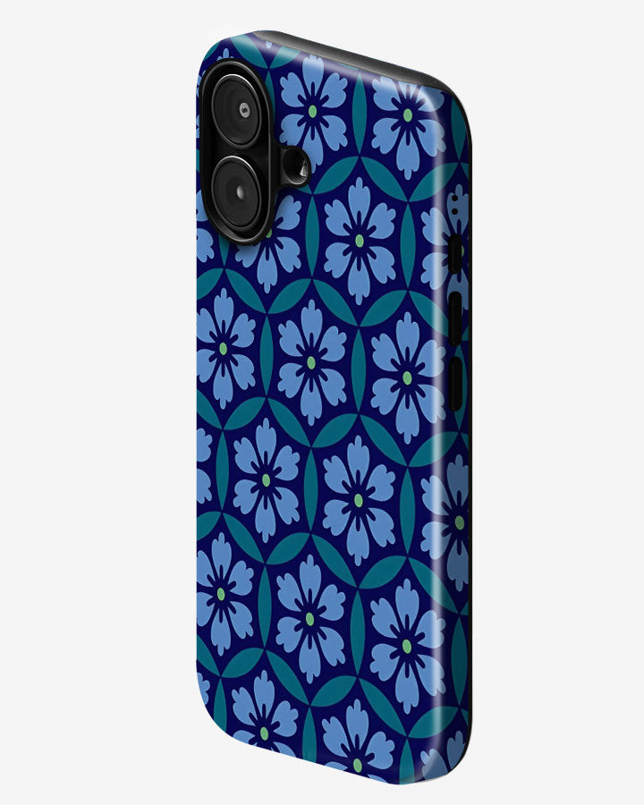 Periwinkle Pop Glossy Armour Shell Phone Cover
