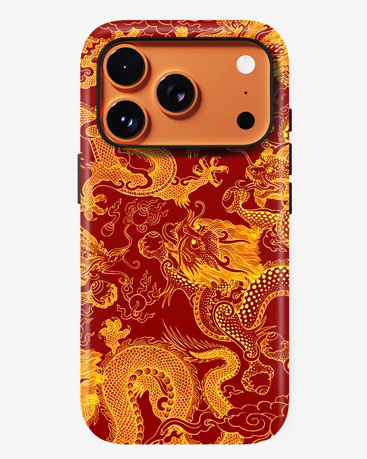 Dragonfire Dynasty Glossy Armour Shell Phone Cover