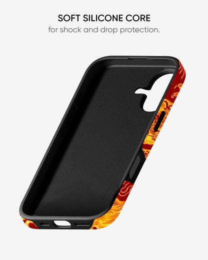 Dragonfire Dynasty Glossy Armour Shell Phone Cover