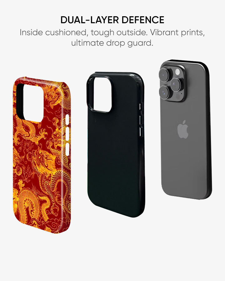 Dragonfire Dynasty Glossy Armour Shell Phone Cover