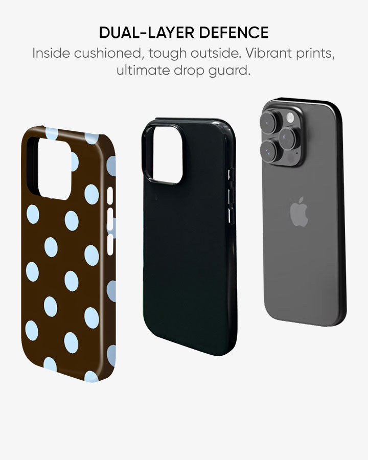 Cocoa Moco Bubble  Pop Glossy Armour Shell Phone Cover