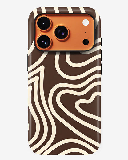 Chocolate Espresso Cream Armour Shell Phone Cover
