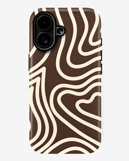 Chocolate Espresso Cream Armour Shell Phone Cover
