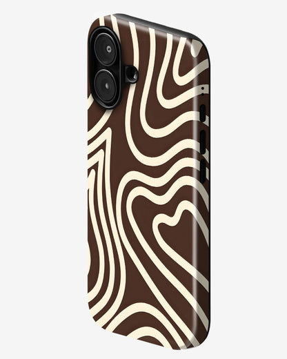 Chocolate Espresso Cream Armour Shell Phone Cover