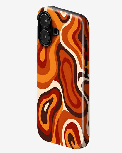 Pumpkin Groove Glossy Armour Shell Phone Cover