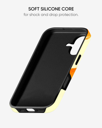 Golden Koi Glossy Armour Shell Phone Cover