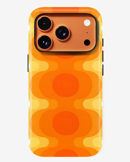 Ice Candy Orange Glossy Armour Shell Phone Cover