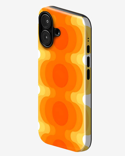 Ice Candy Orange Glossy Armour Shell Phone Cover
