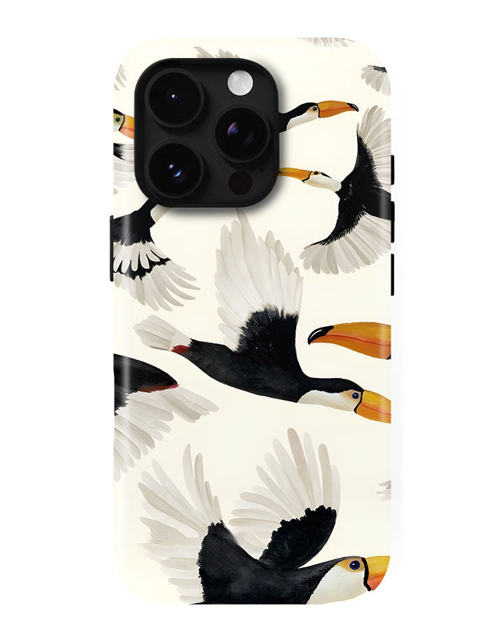 Tropical Toucan Armour Shell Phone Cover