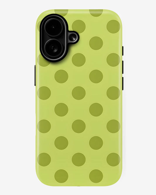 Lime Sprinkle Pop Glossy Armour Shell Phone Cover