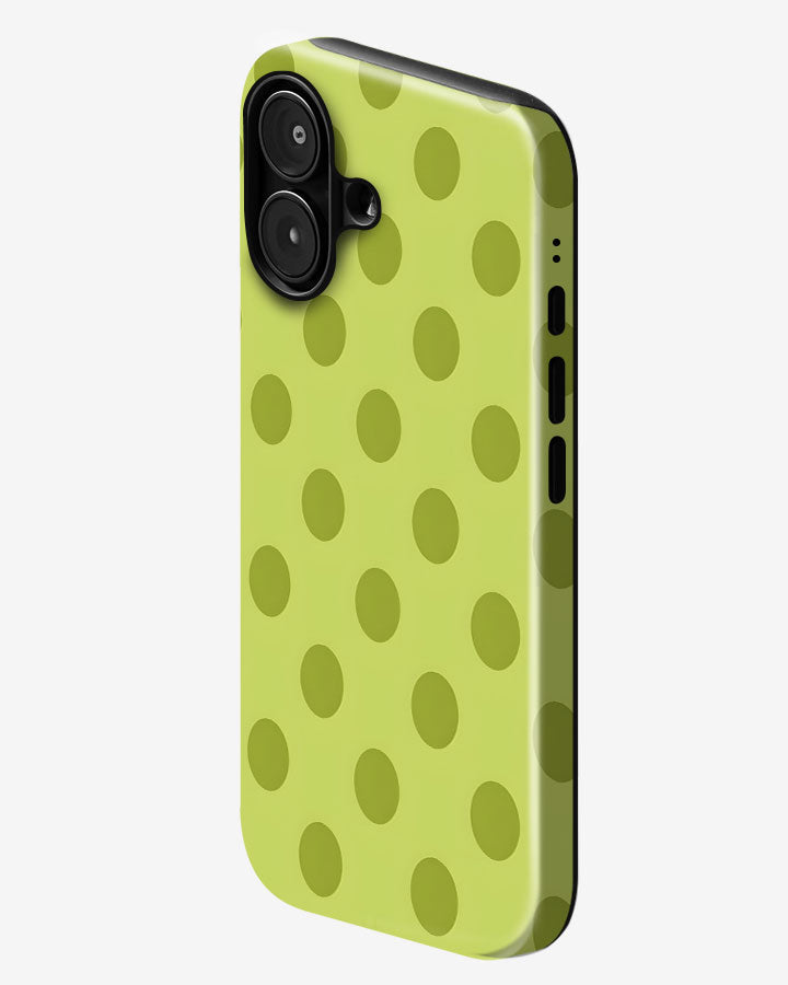 Lime Sprinkle Pop Glossy Armour Shell Phone Cover
