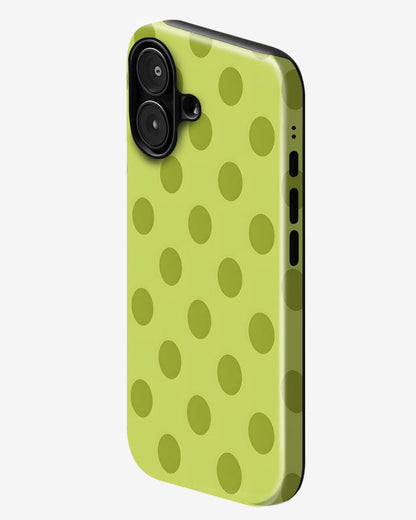 Lime Sprinkle Pop Glossy Armour Shell Phone Cover