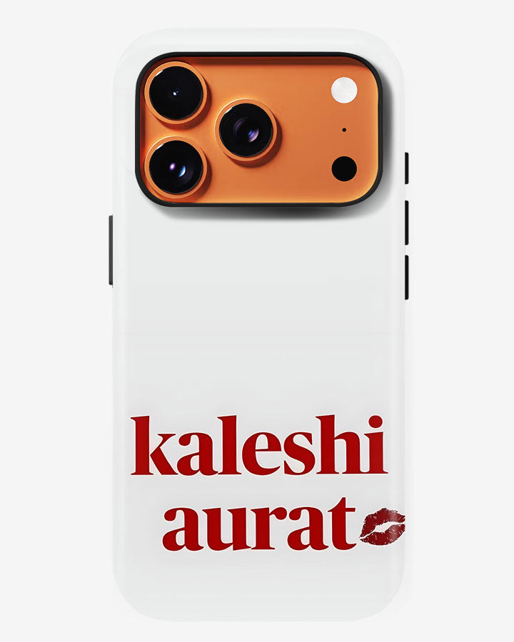 Kaleshi Aurat Desi Glossy Armour Shell Phone Cover