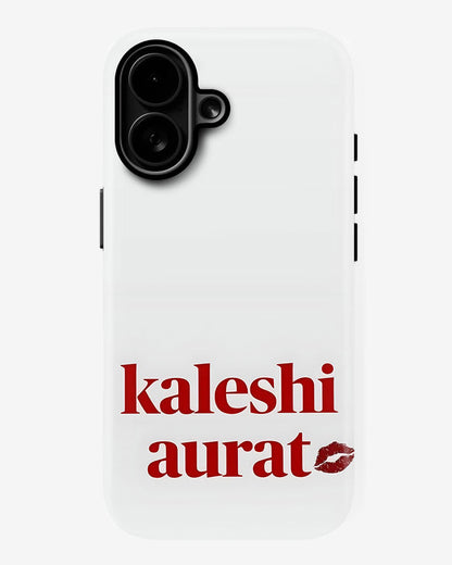 Kaleshi Aurat Desi Glossy Armour Shell Phone Cover