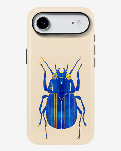 Cobalt Beetle Glossy Armour Shell Phone Cover