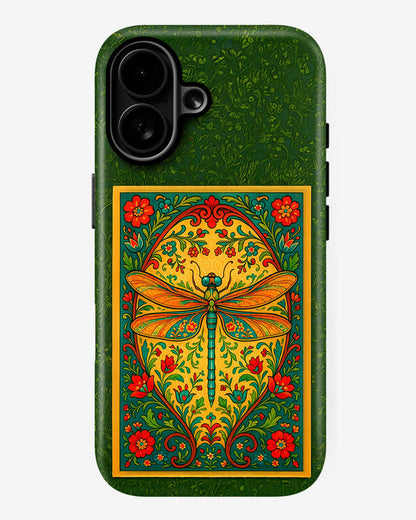 Wild Dragonfly Glossy Armour Shell Phone Cover