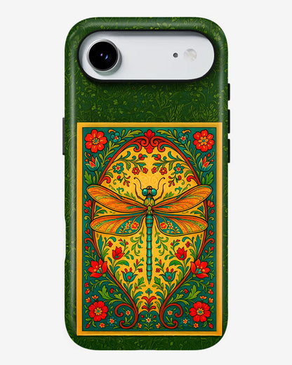 Wild Dragonfly Glossy Armour Shell Phone Cover