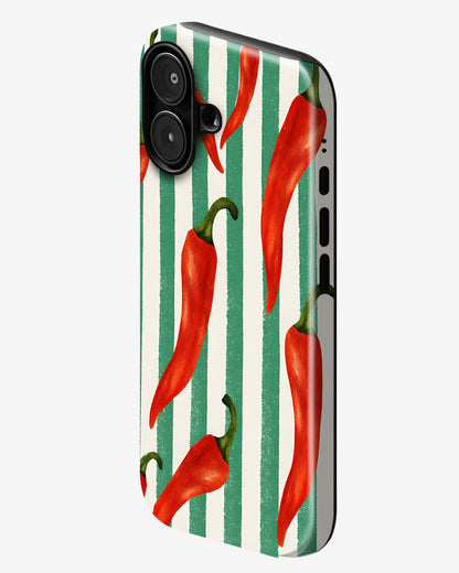 Chili Crush Glossy Armour Shell Phone Cover
