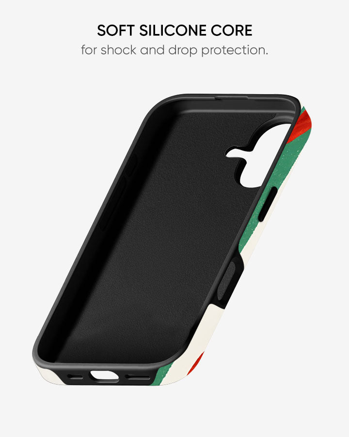 Chili Crush Glossy Armour Shell Phone Cover