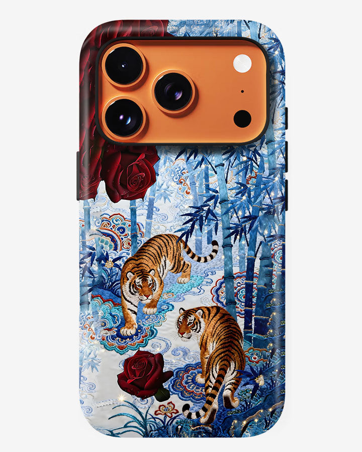 Eastern Wild Tigers Glossy Armour Shell Phone Cover