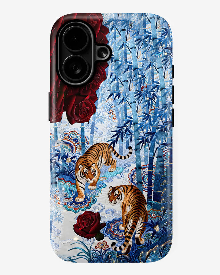 Eastern Wild Tigers Glossy Armour Shell Phone Cover