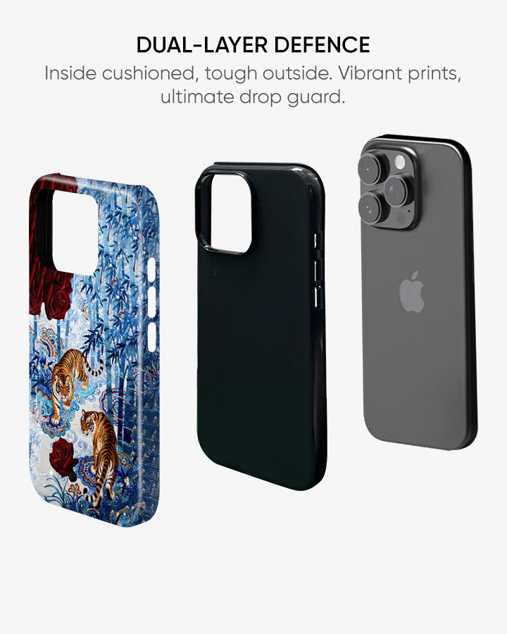 Eastern Wild Tigers Glossy Armour Shell Phone Cover