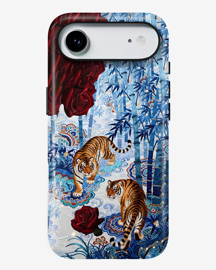 Eastern Wild Tigers Glossy Armour Shell Phone Cover