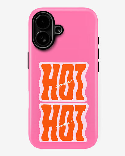 Hot Damn Glossy Armour Shell Phone Cover
