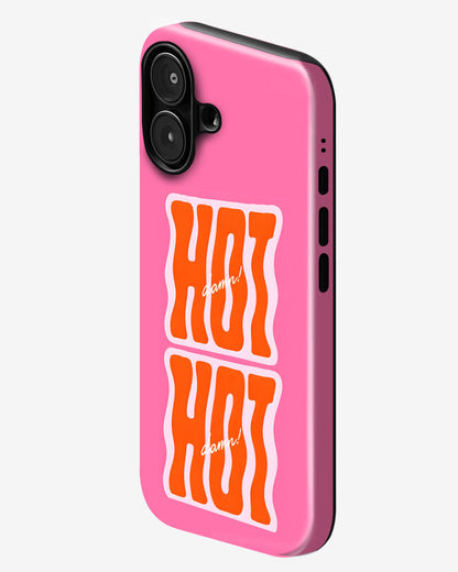 Hot Damn Glossy Armour Shell Phone Cover