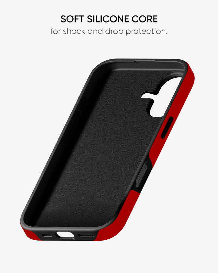 Red Reaper Glossy Armour Shell Phone Cover