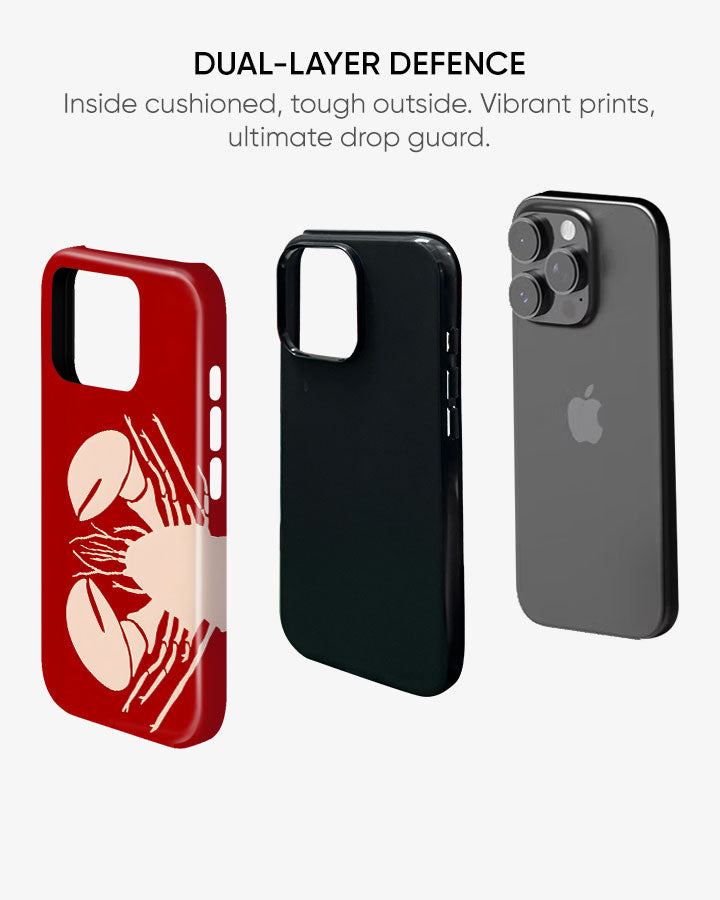 Red Reaper Glossy Armour Shell Phone Cover