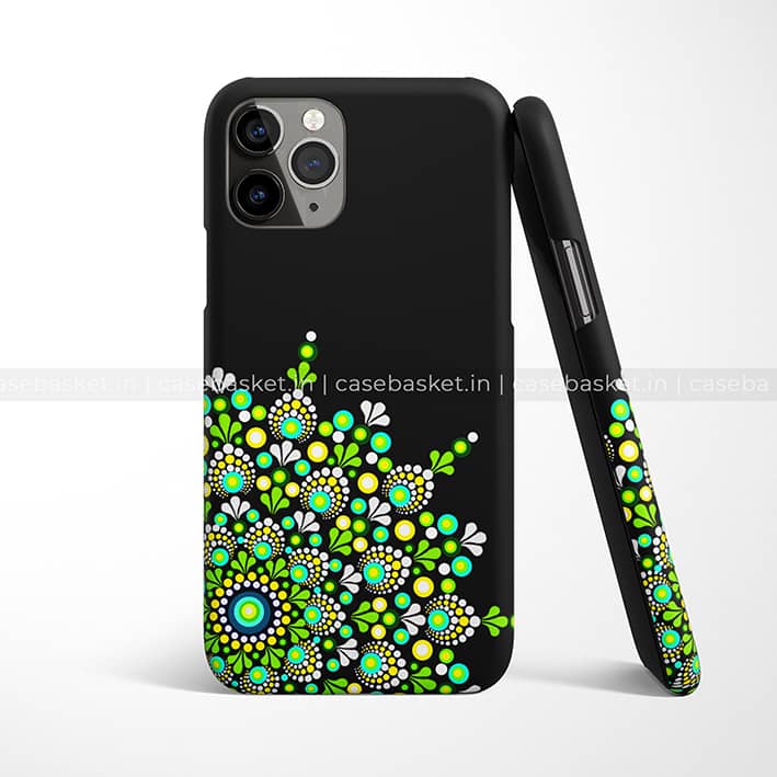 Leaf Dot Mandala Phone Cover