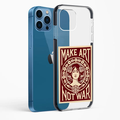 Make Art Not War Stride 2.0 Impact Phone Cover