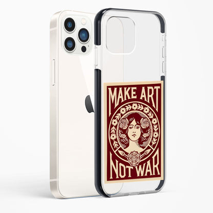 Make Art Not War Stride 2.0 Impact Phone Cover