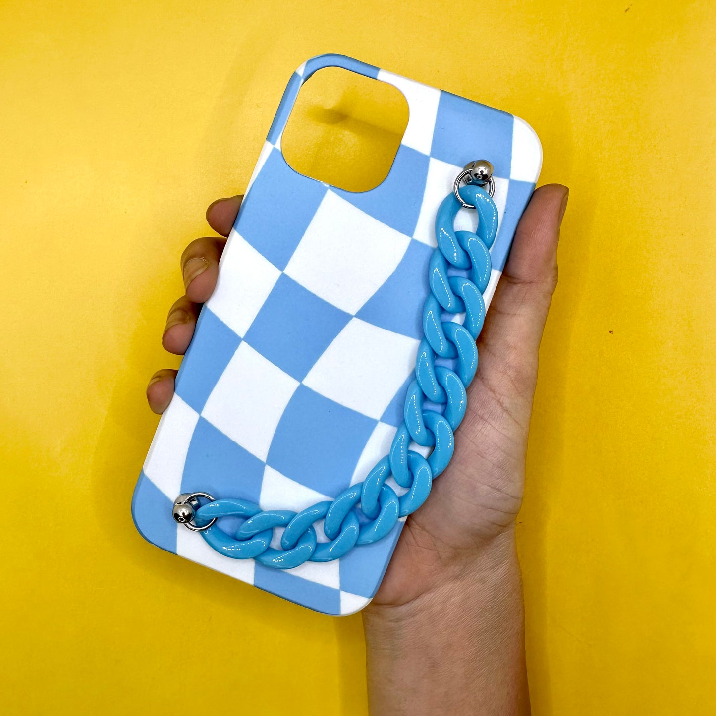 WaveBlox Blue Chain Phone Cover