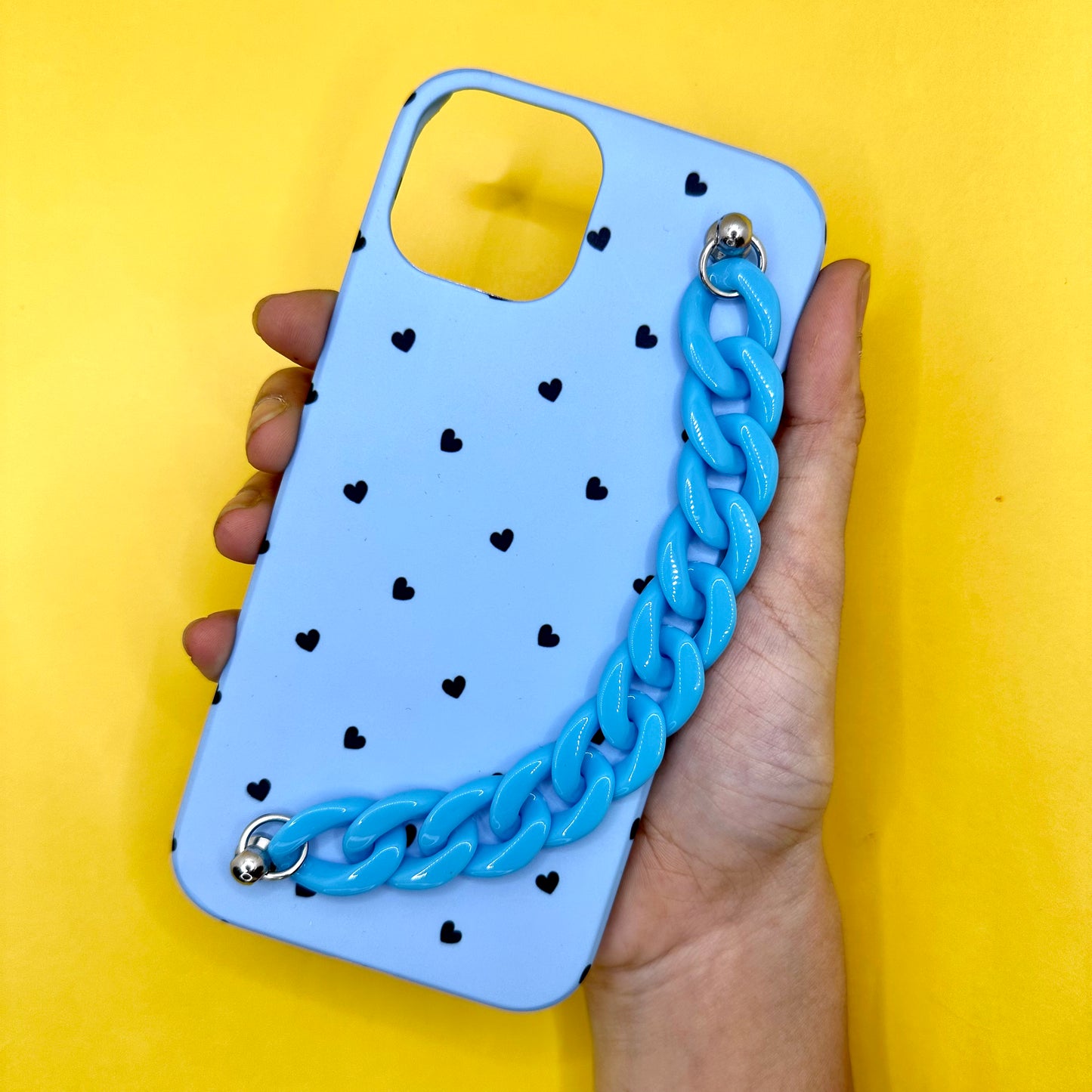 Bluemance Blue Chain Phone Cover