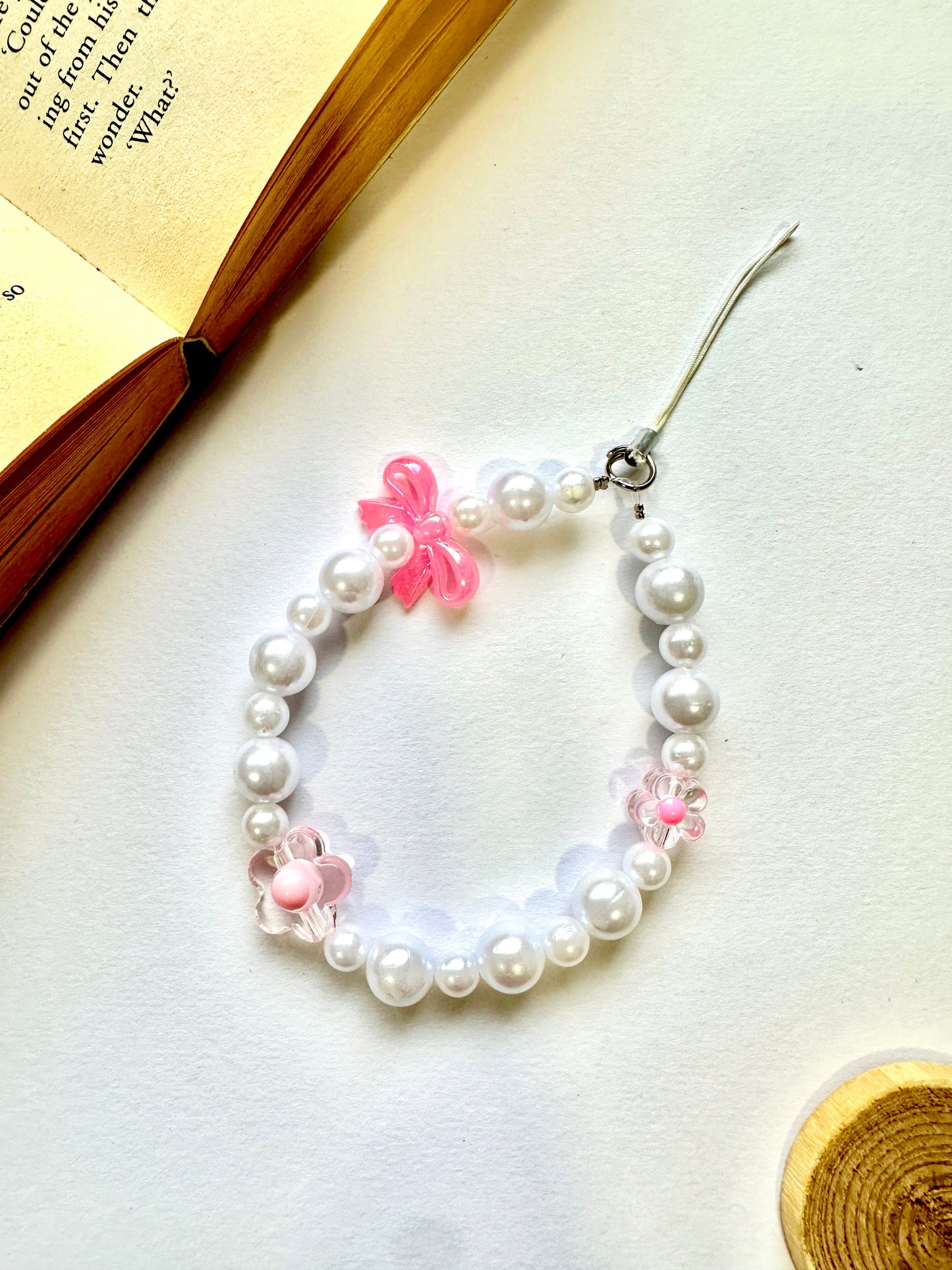 Sugar Pink Phone Chain Charm