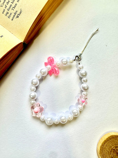 Sugar Pink Phone Chain Charm