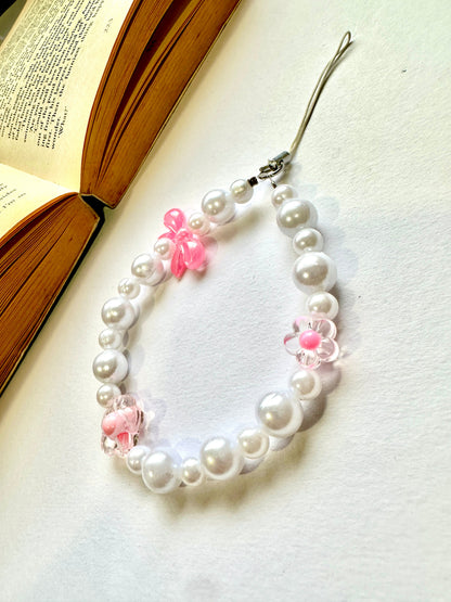 Sugar Pink Phone Chain Charm