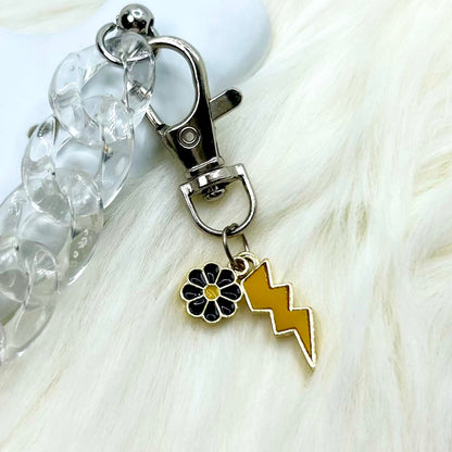 Petals in the Storm Phone Charm