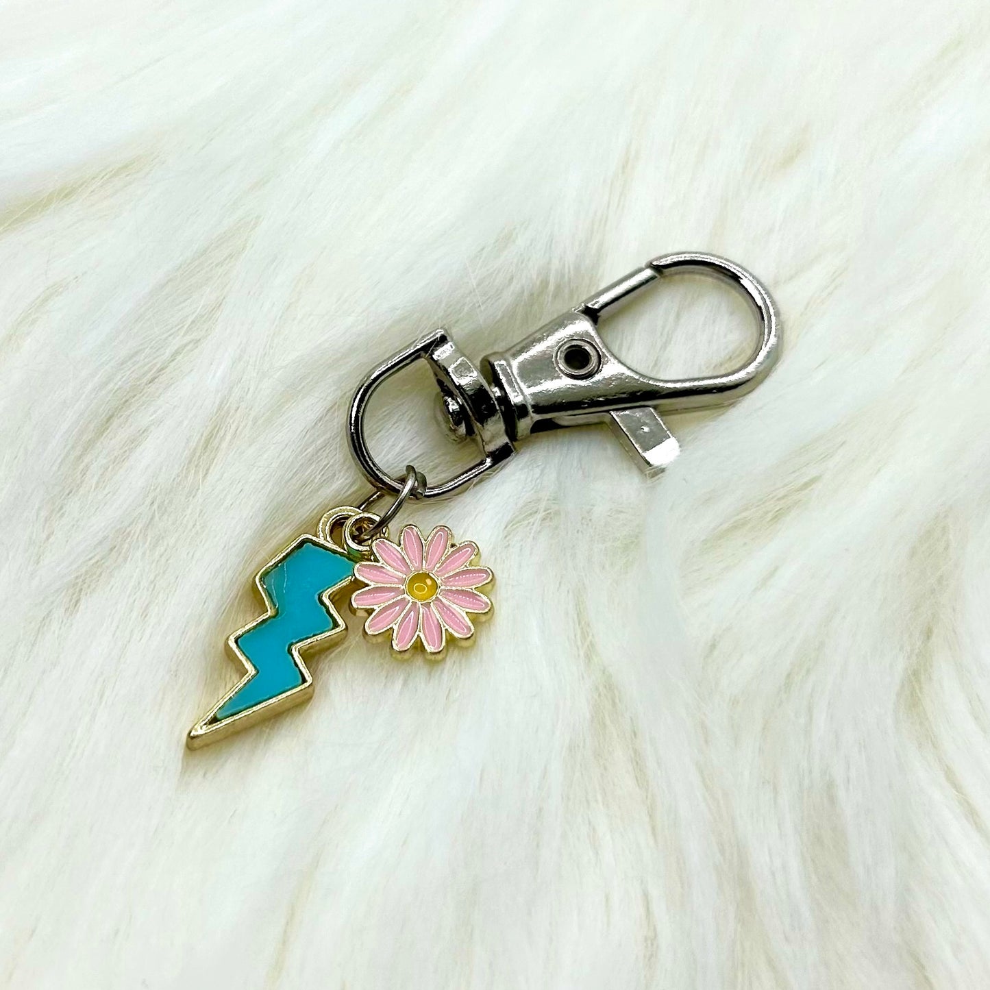 Tropical Lightning Phone Charm