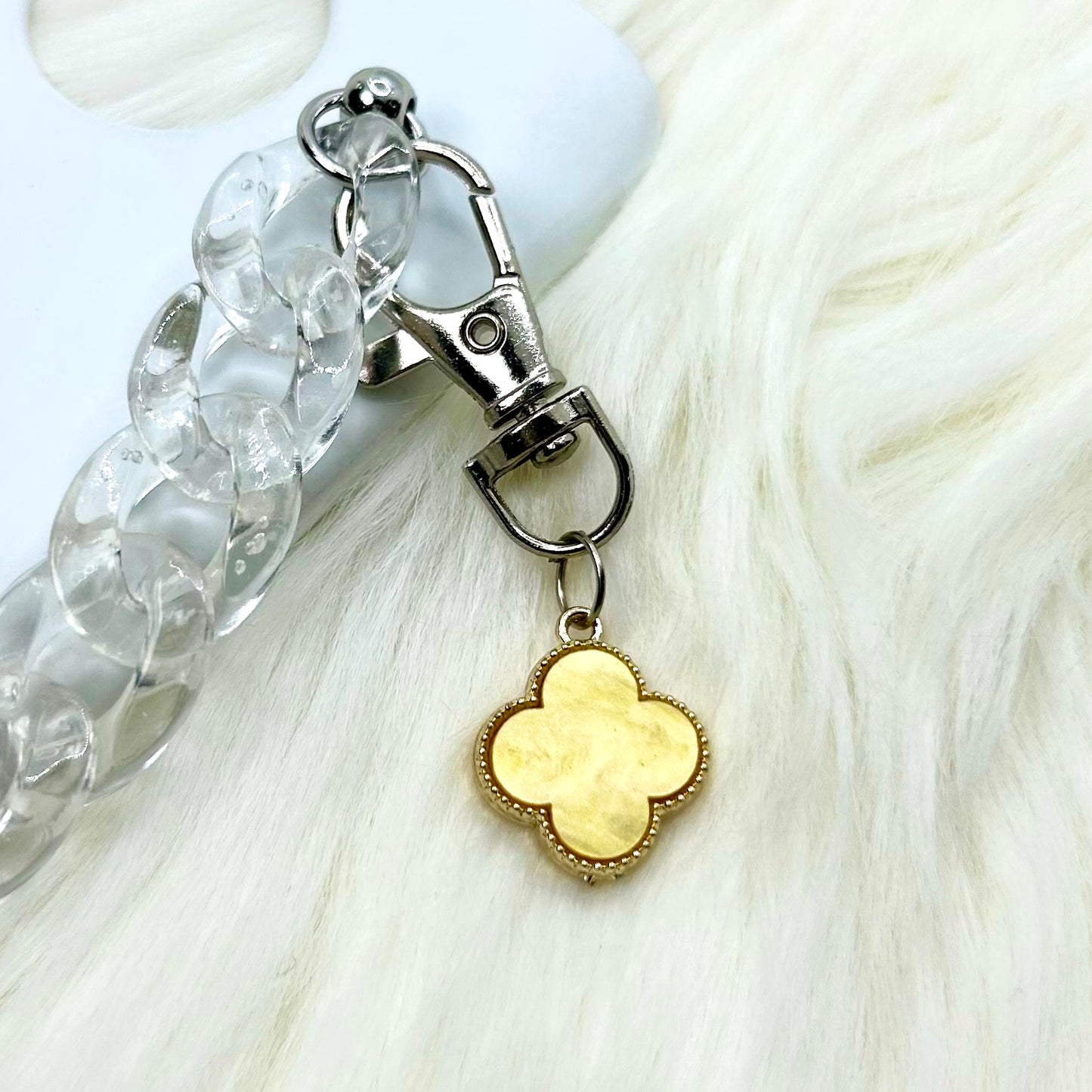 Clover Sunshine Phone Charm